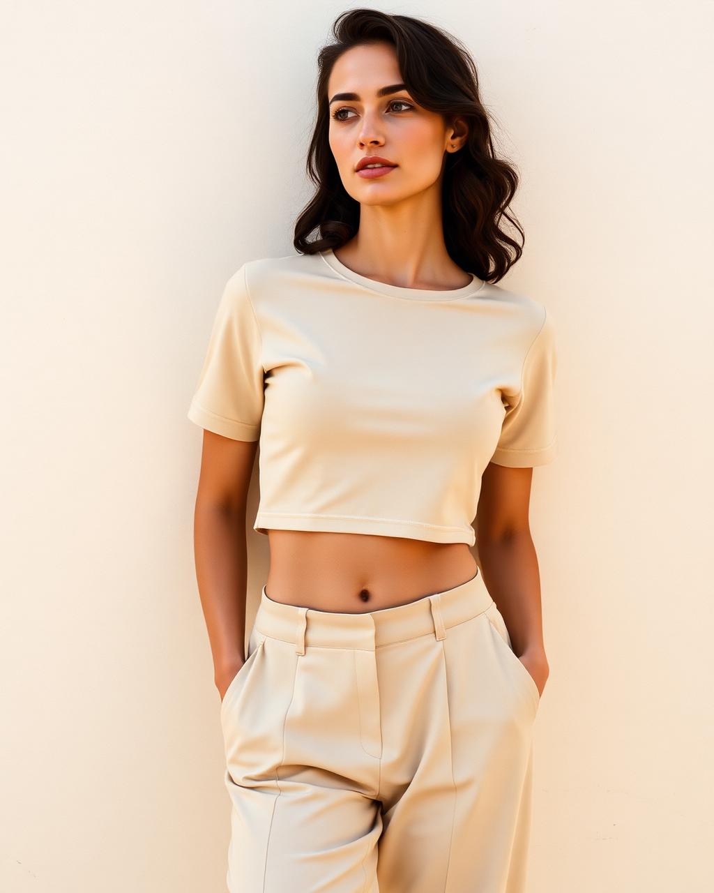 Aire Cropped Tee